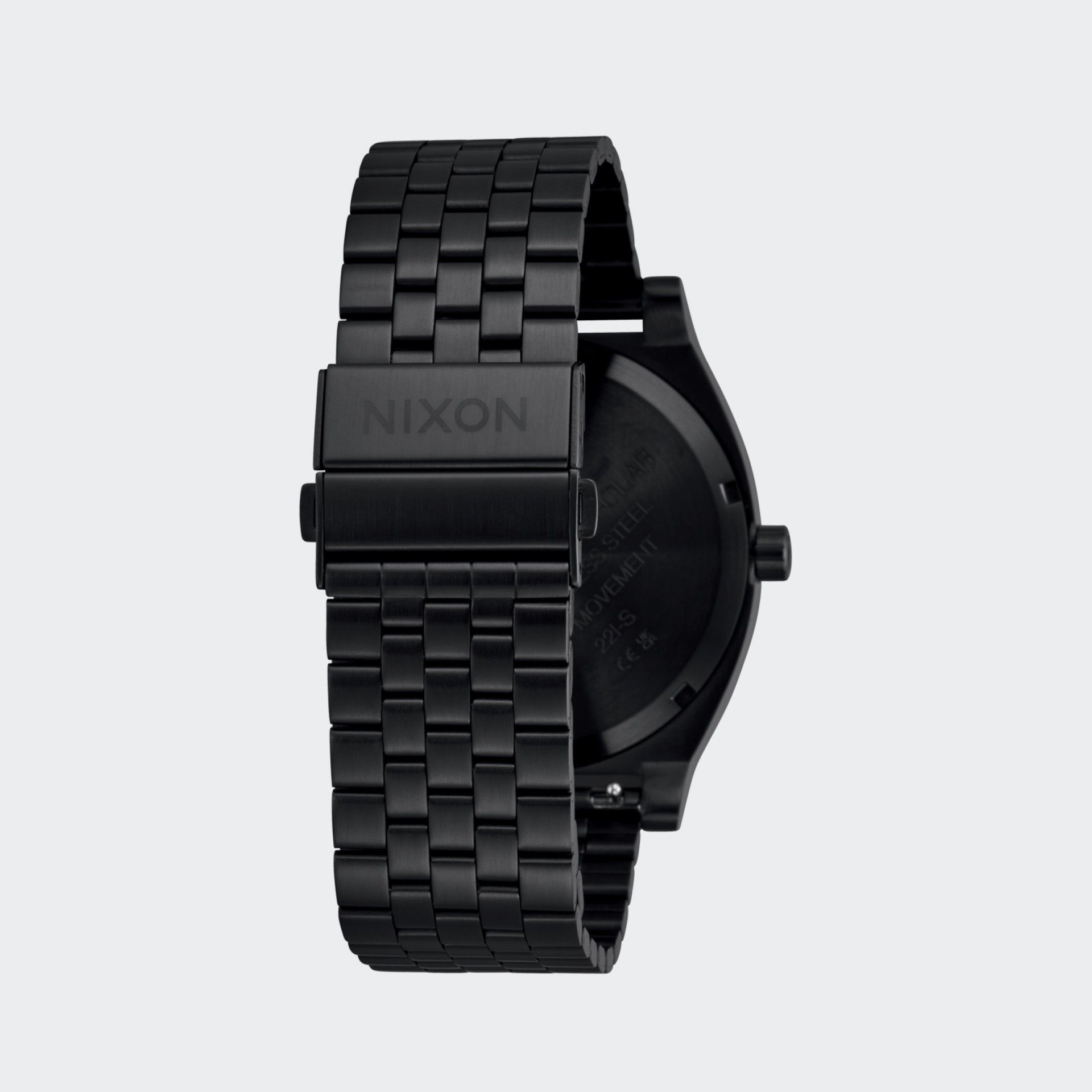 black nixon watch