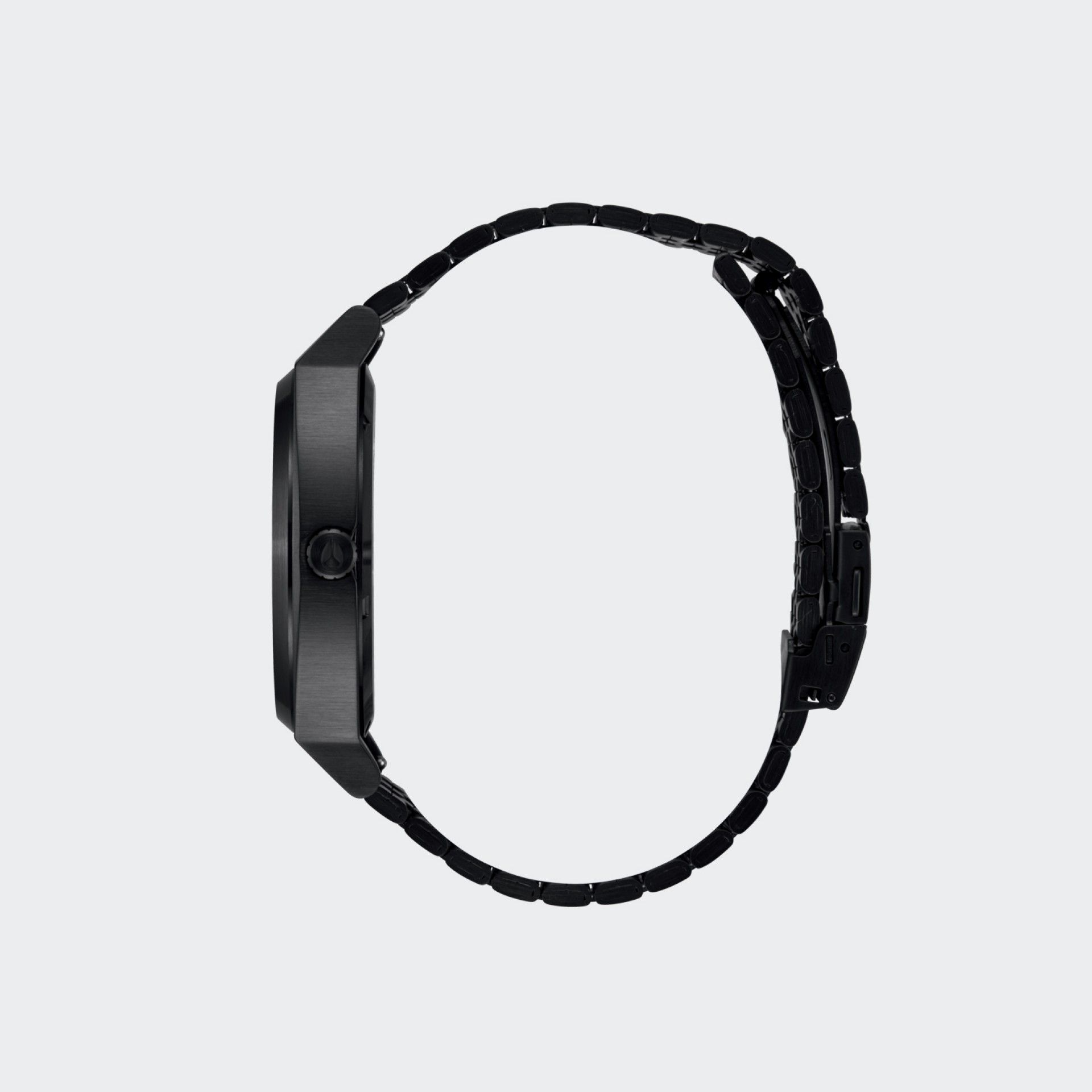 black nixon watch