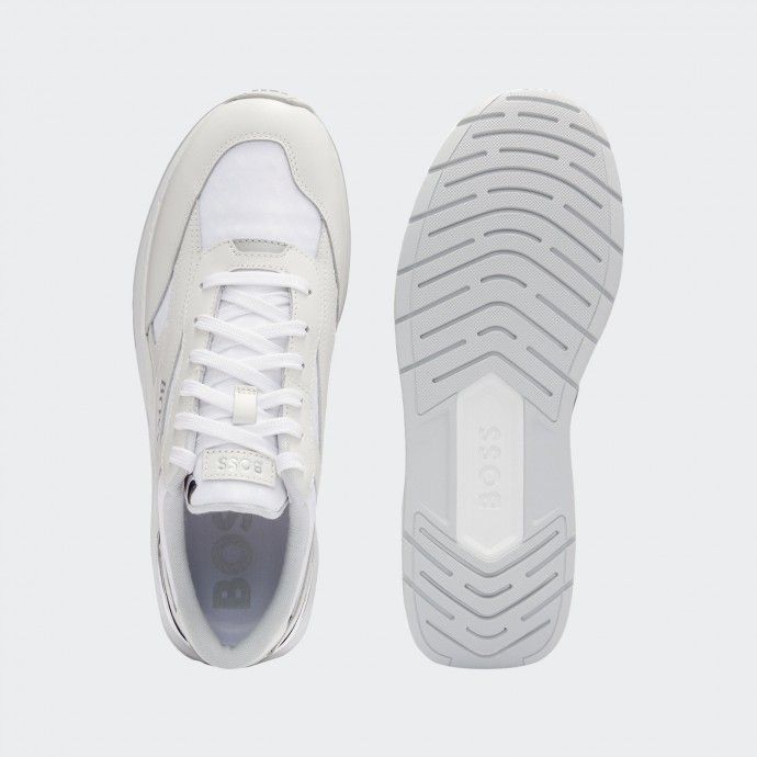 Baskets Blanches Kurt Runner Boss