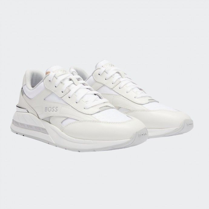 Baskets Blanches Kurt Runner Boss