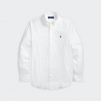 Chemise en Popeline Extensible Custom Fit de Polo Ralph Lauren