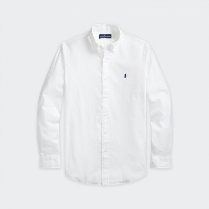 Chemise en Popeline Extensible Custom Fit de Polo Ralph Lauren