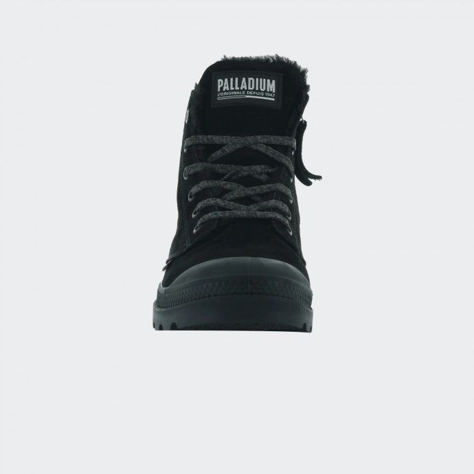 Botas de lana con cremallera alta Palladium Pampa
