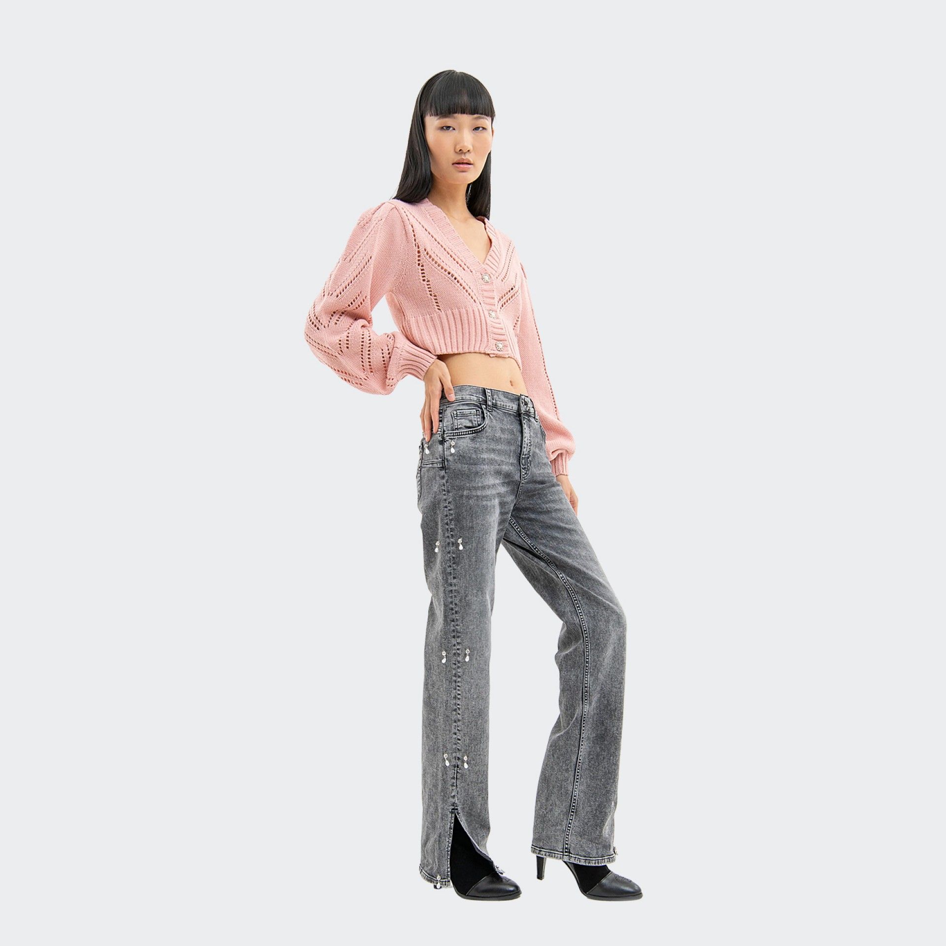 Jeans avec applications Fracomina