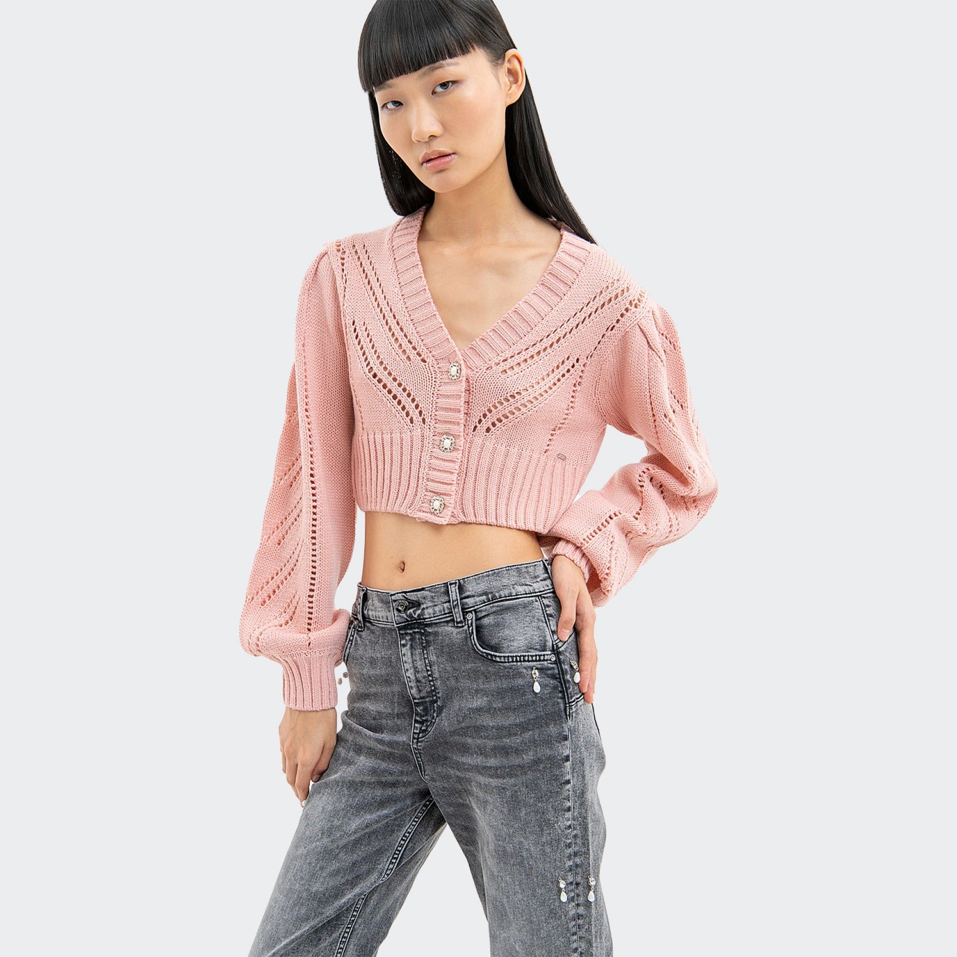 Jeans avec applications Fracomina