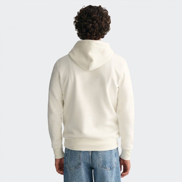 White Gant Hoodie