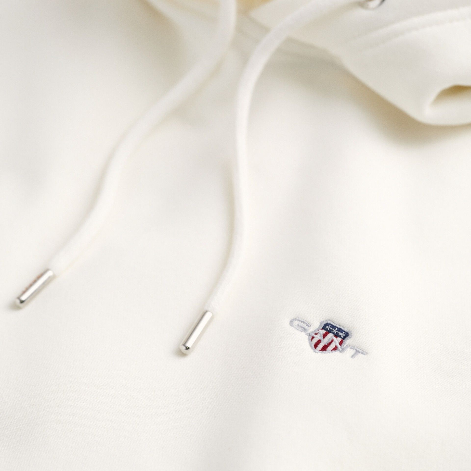 White Gant Hoodie