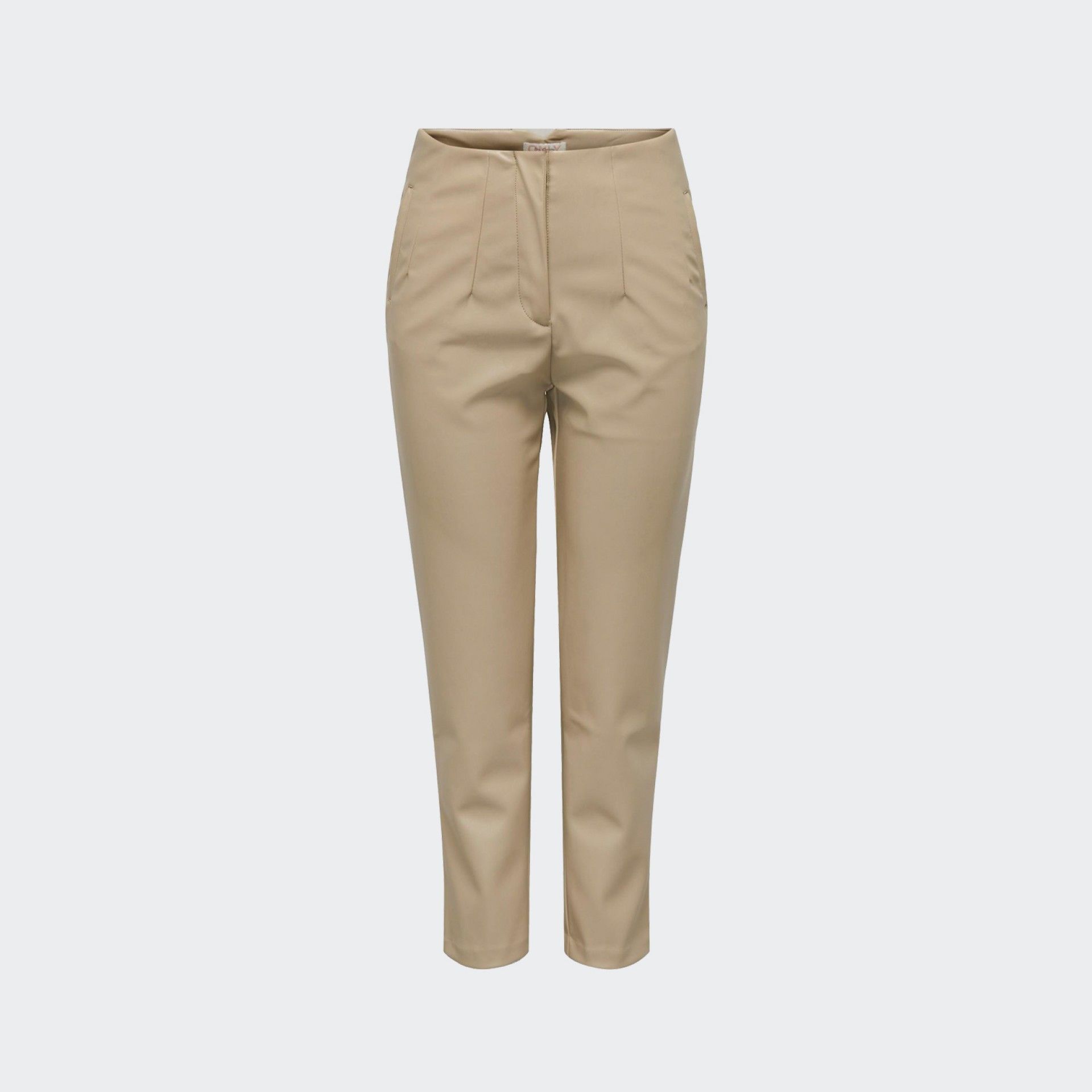 Only leather effect pants