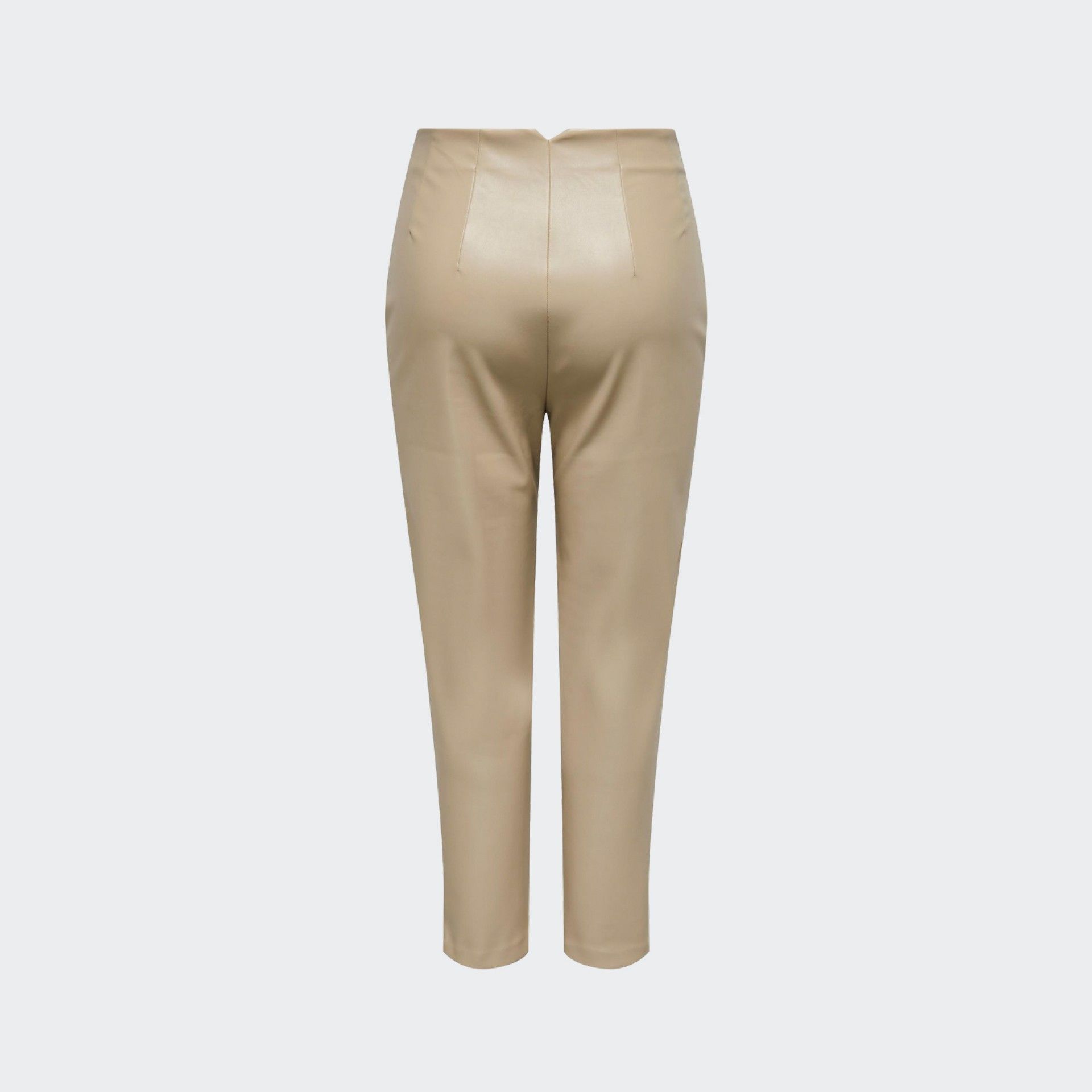 Only leather effect pants
