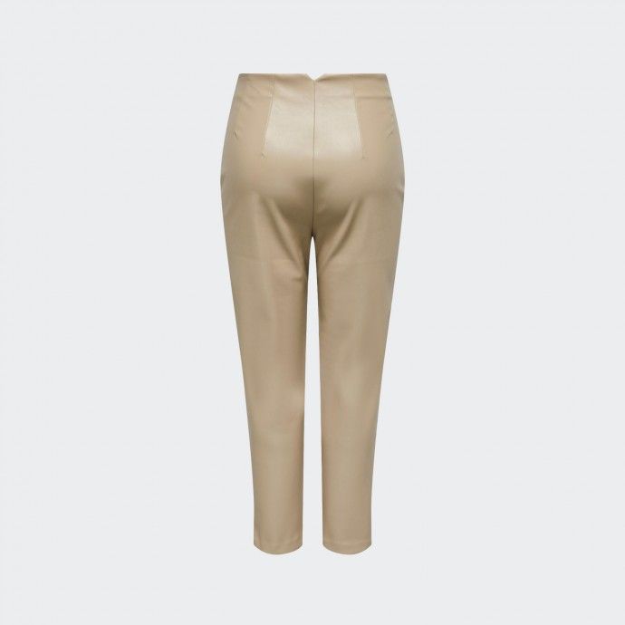 Only leather effect pants