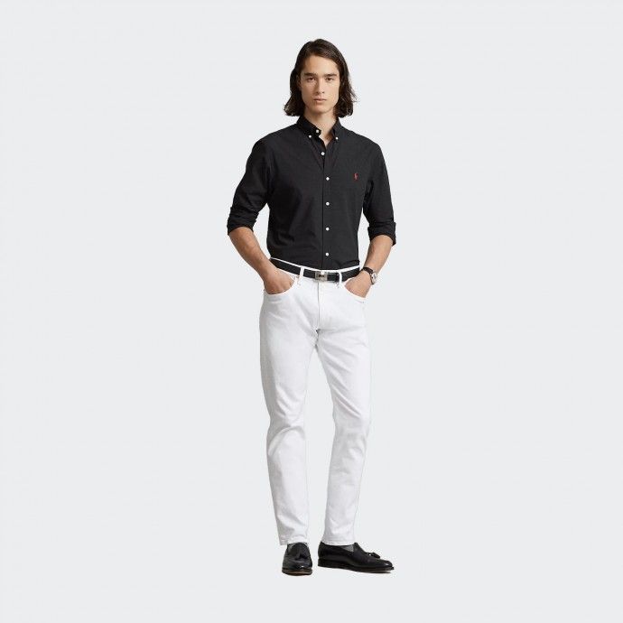 Chemise en Popeline Elastiqu�e Polo Ralph Lauren Custom Fit