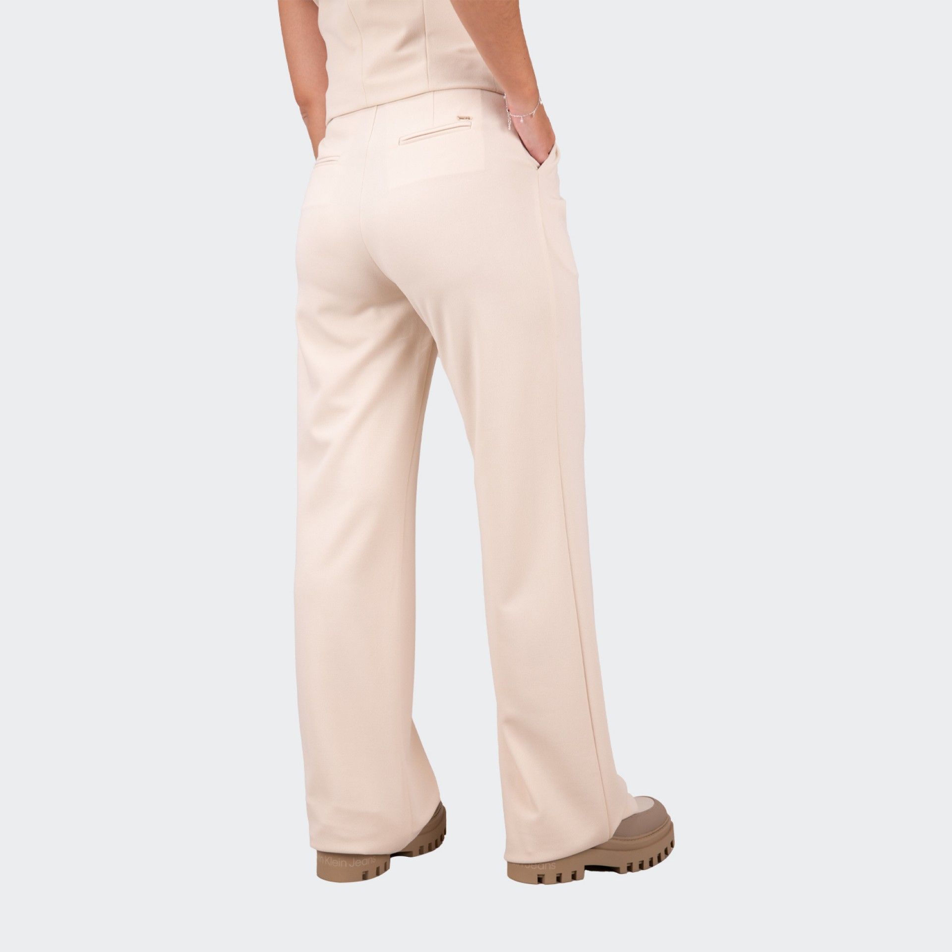 Pantalon large à plis de Fracomina