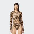 Versace Jeans Couture Beige Bodysuit Versace Jeans Couture Beige Bodysuit