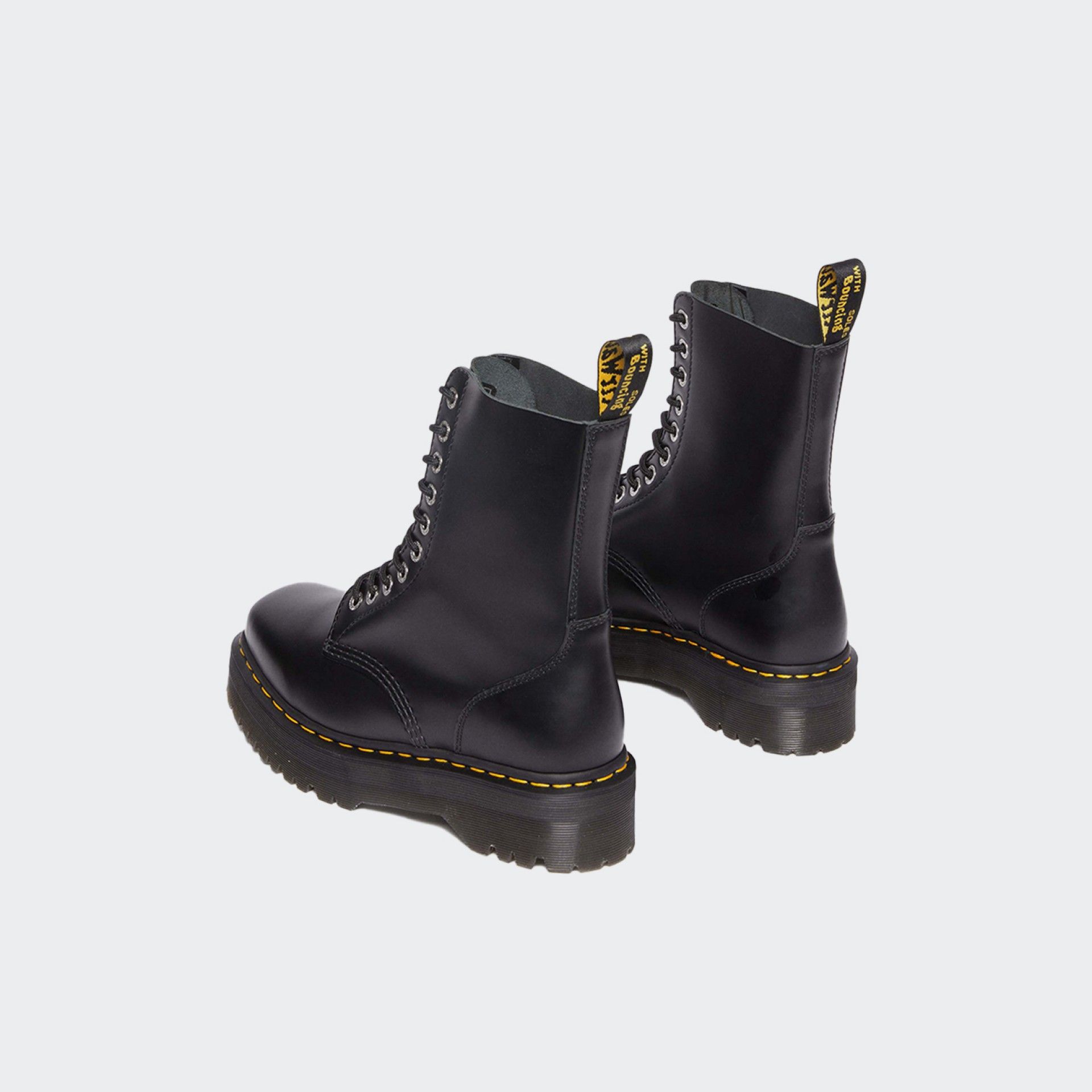 Dr. Martens 1490 Quad Squared Poloshed Smooth Boots