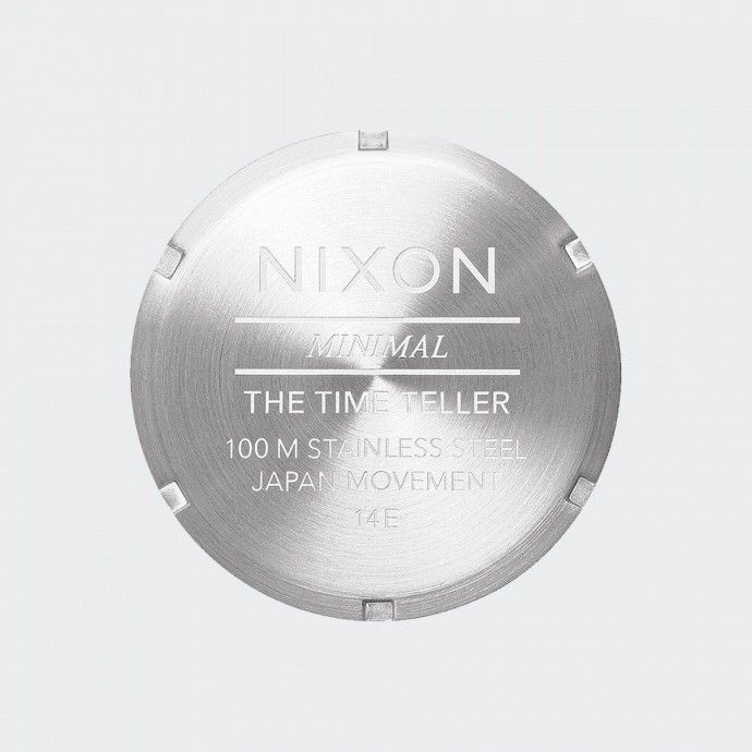 Montre Nixon Time Teller argent�e