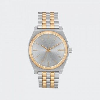 Nixon Time Teller Silver Watch