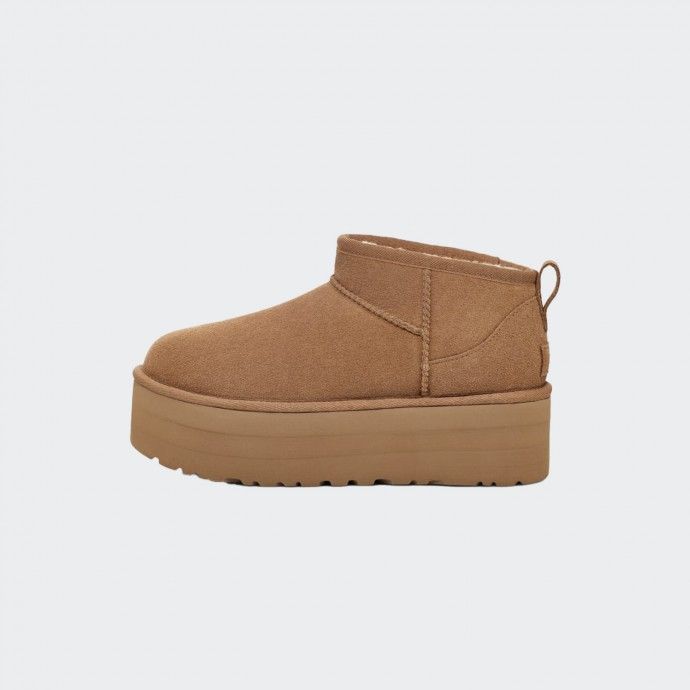 UGG Classic Ultra Mini Platform Camel boots