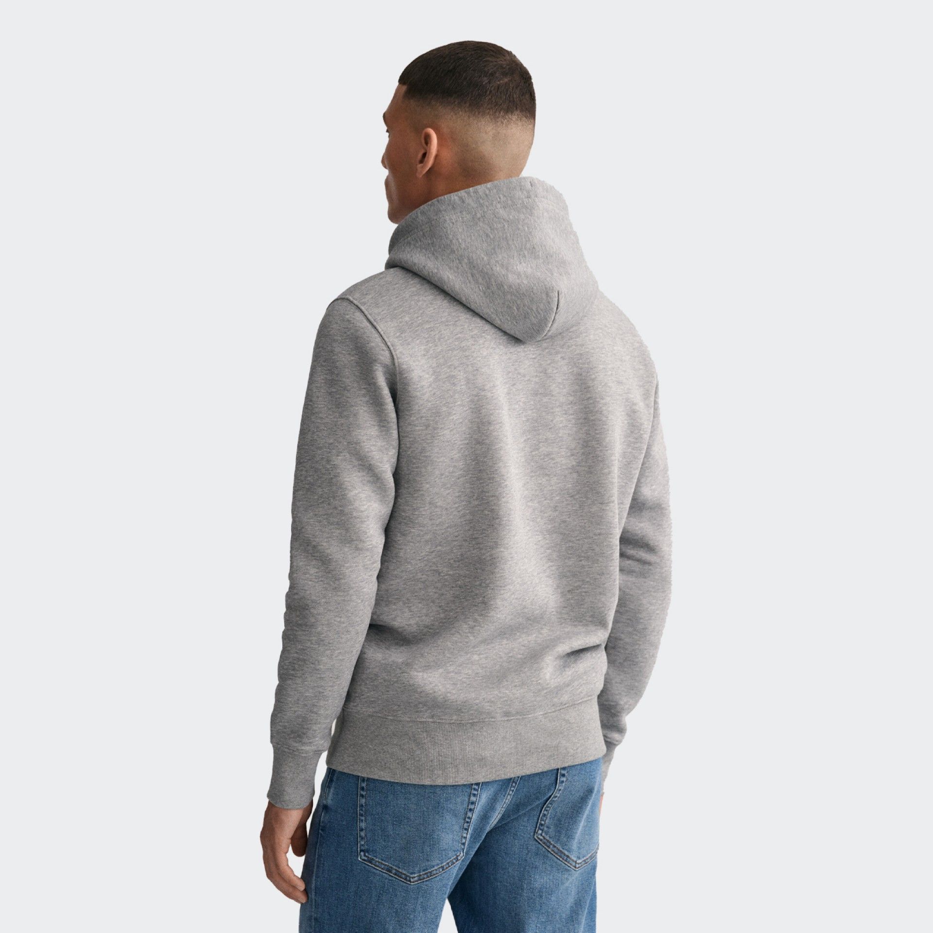 Sudadera con capucha gris Gant