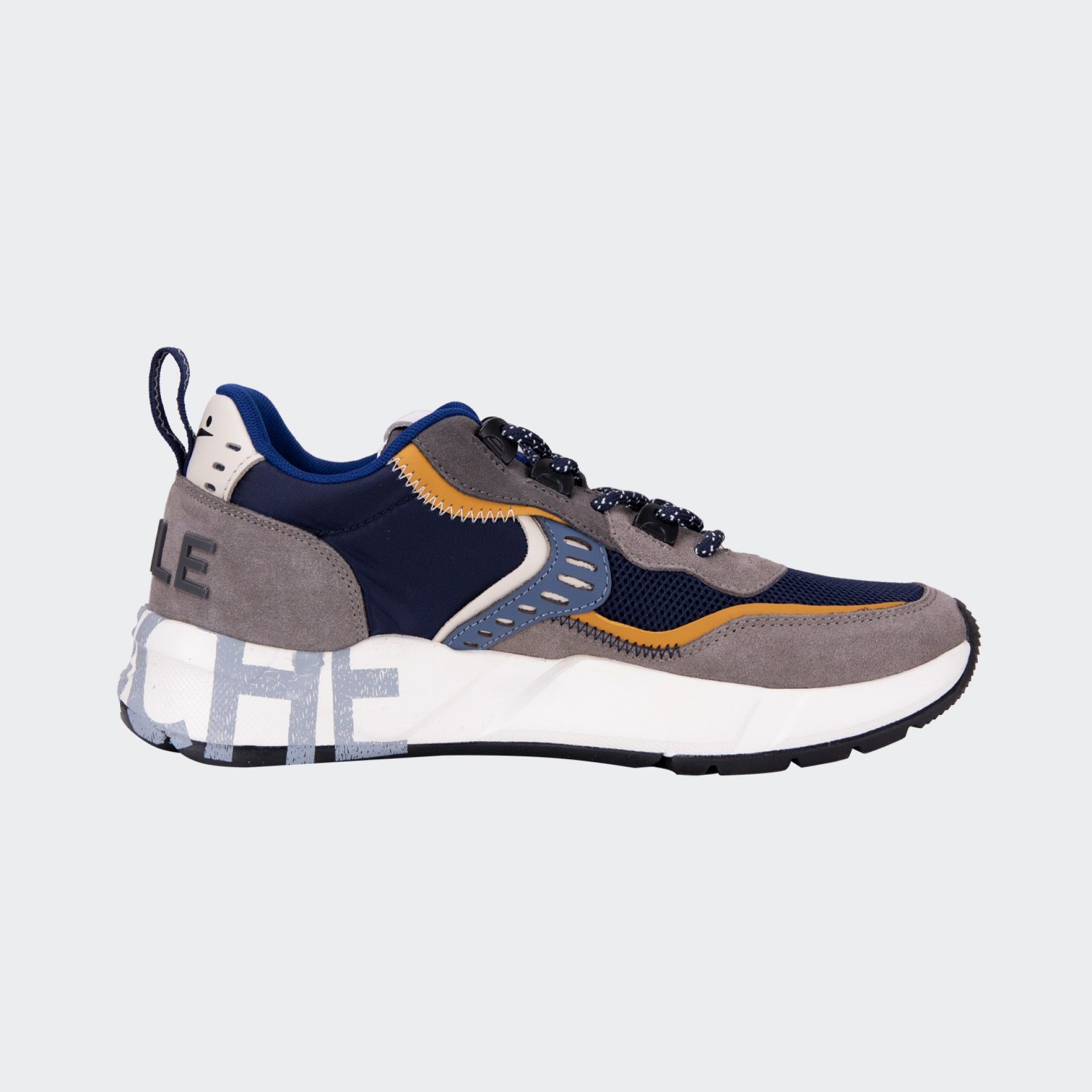 Navy Voile Blanche Sneakers
