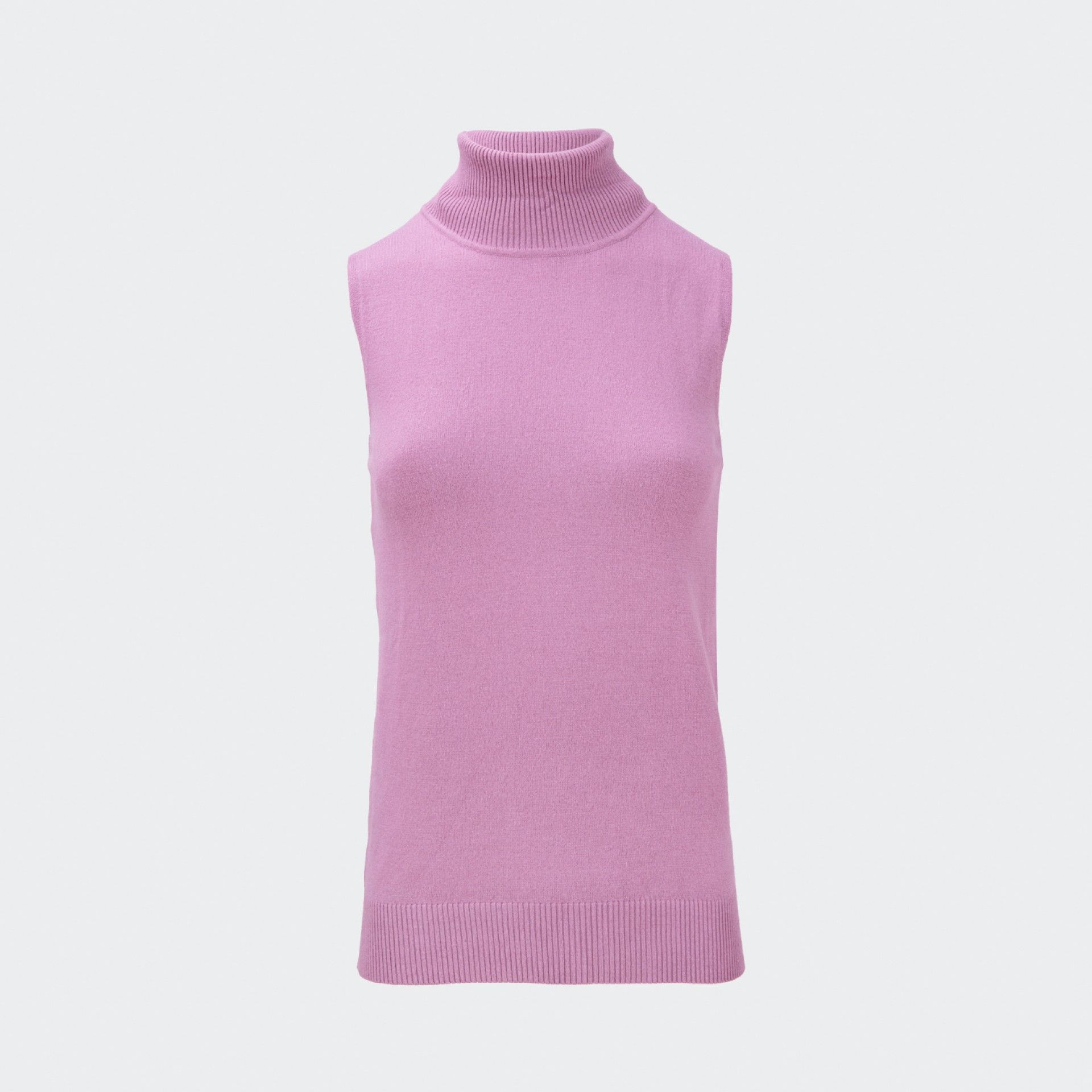 Molly Bracken Knitted Vest Lilac