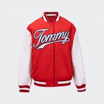 Red Tommy Jeans Jacket
