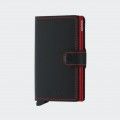 Secrid Miniwallet Matte Black & Red Wallet