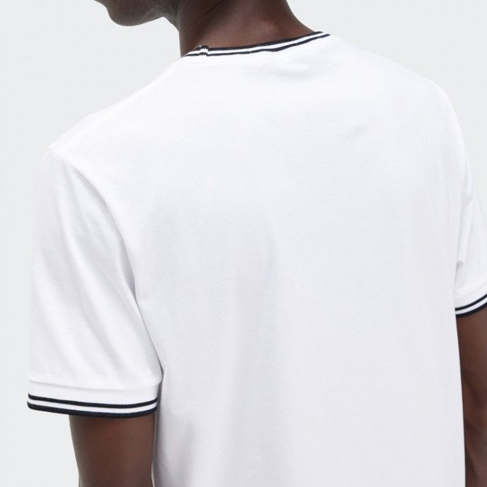 T-shirt de Algod�o Fred Perry