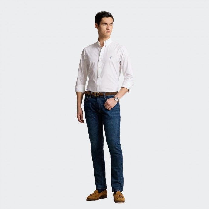 Polo Ralph Lauren Slim Fit Shirt in Elastic Poplin