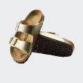 Chinelo Birkenstock Arizona BF Gold Chinelo Birkenstock Arizona BF Gold