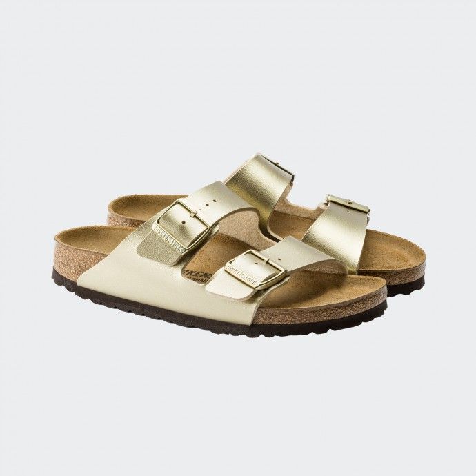 Chinelo Birkenstock Arizona BF Gold