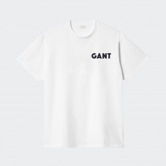 T-shirt Back Logo Graphic Gant