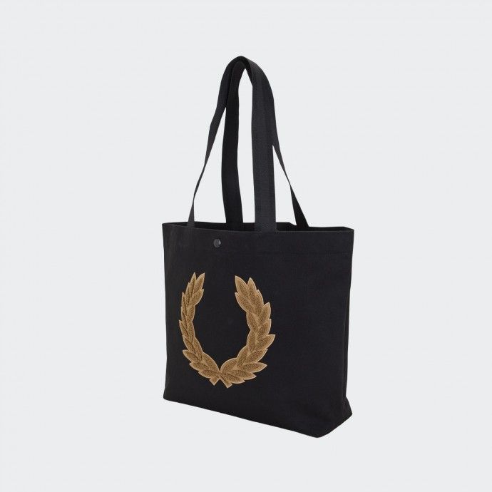 Fred Perry Laurel Wreath Canvas Tote Bag