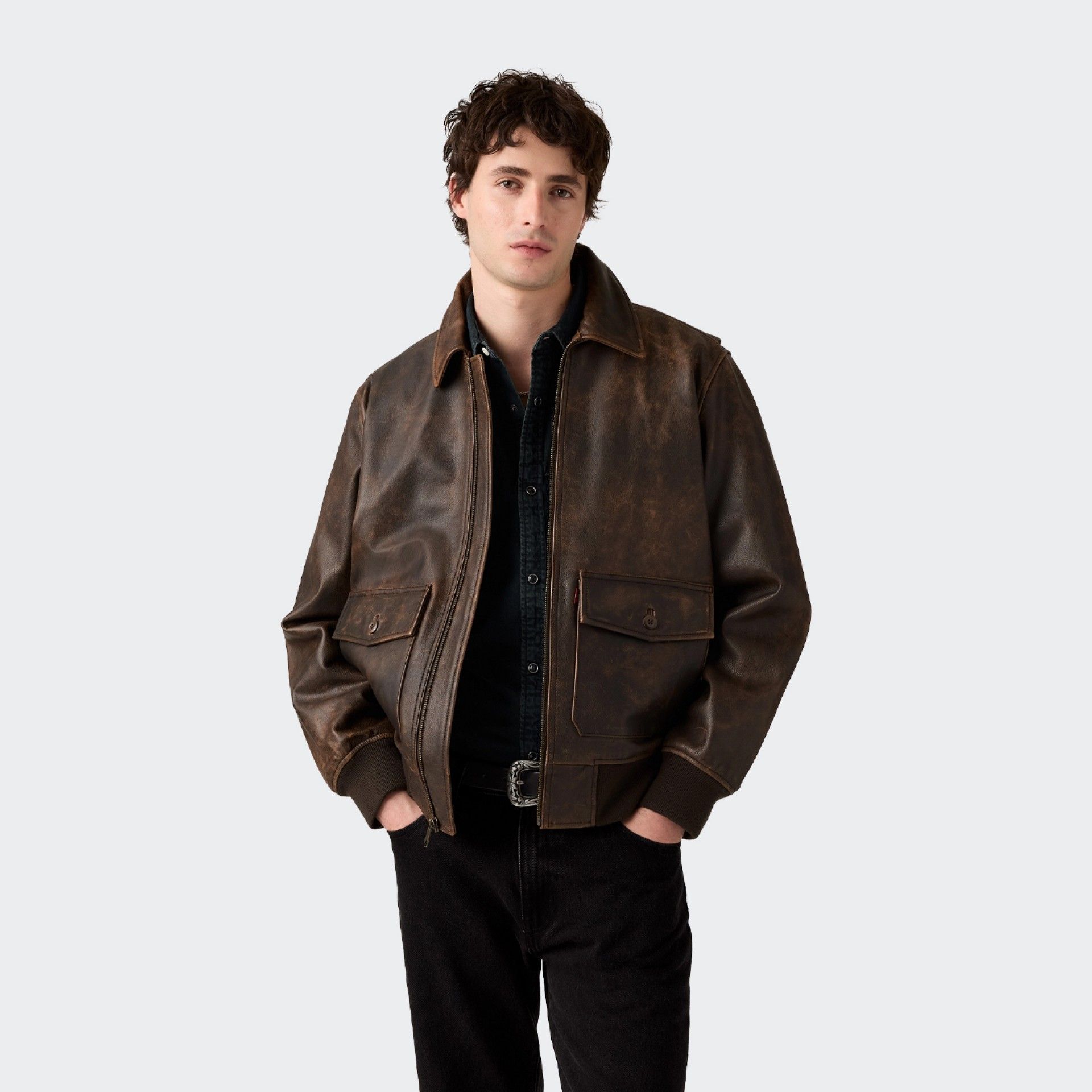 Chaqueta de piel Levi's