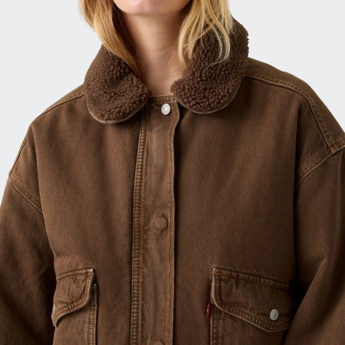 Chaqueta bomber vaquera de corte holgado de Levi's