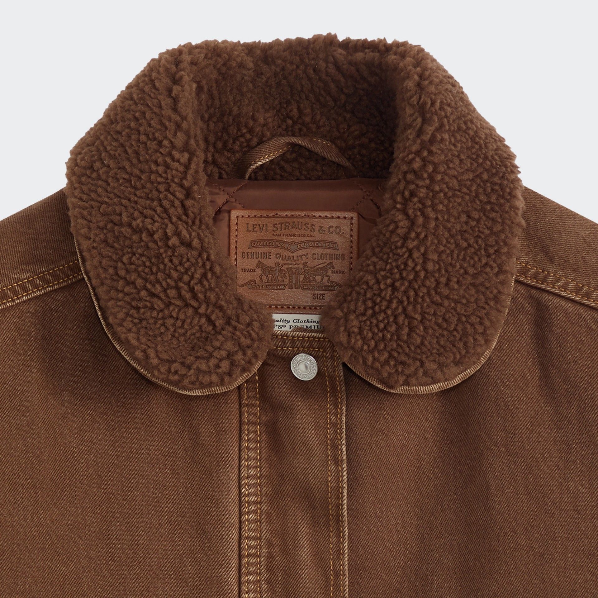 Chaqueta bomber vaquera de corte holgado de Levi's