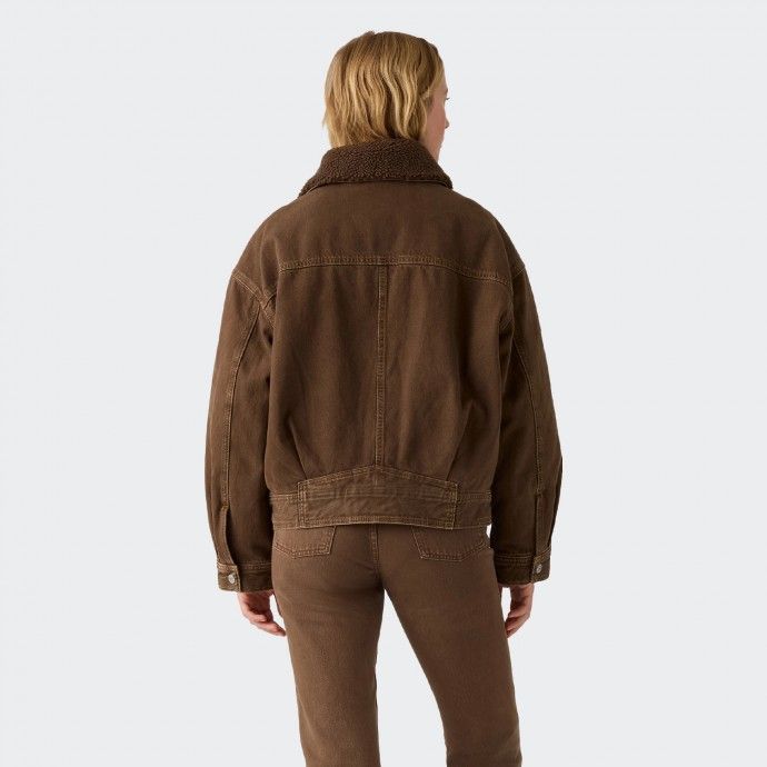 Chaqueta bomber vaquera de corte holgado de Levi's