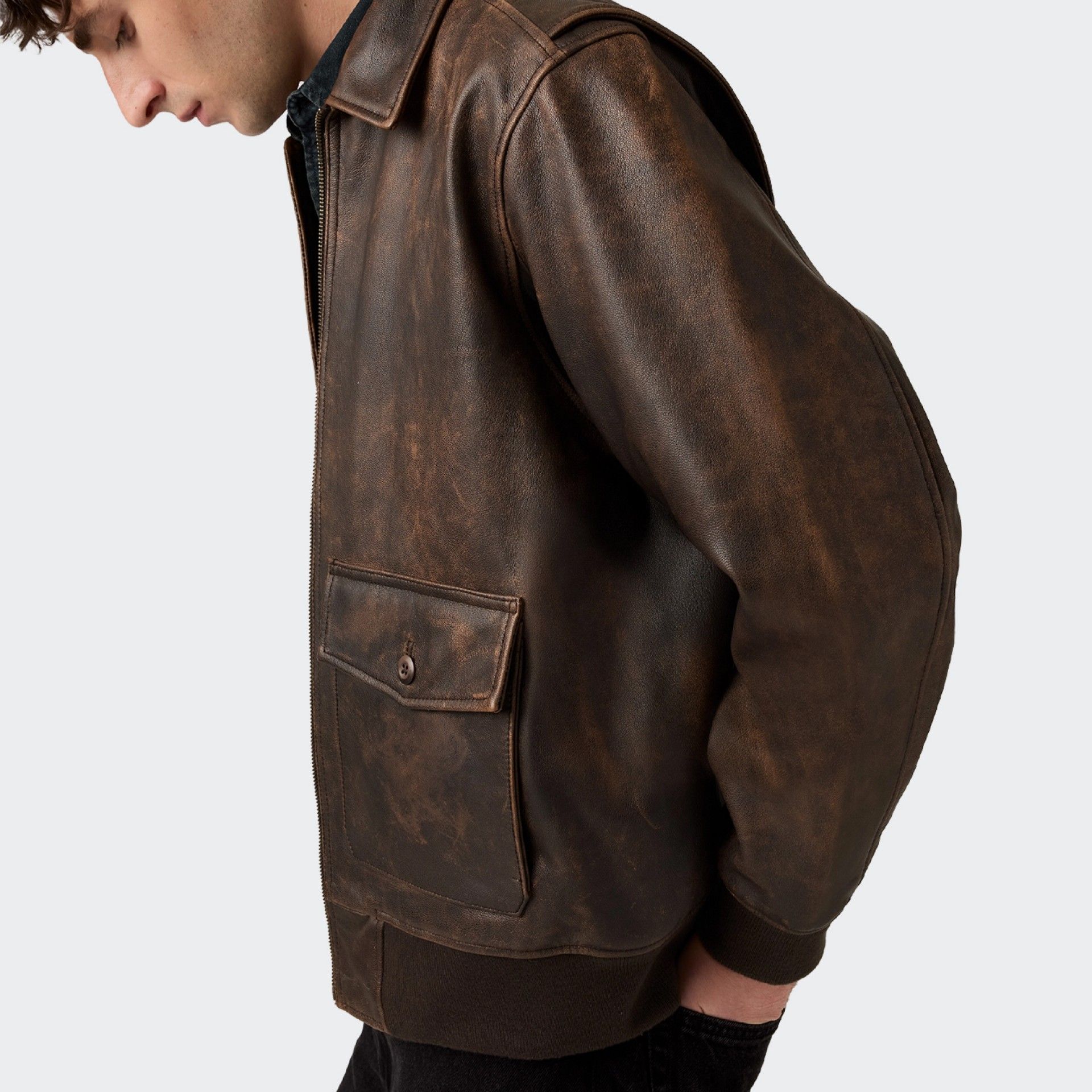 Chaqueta de piel Levi's