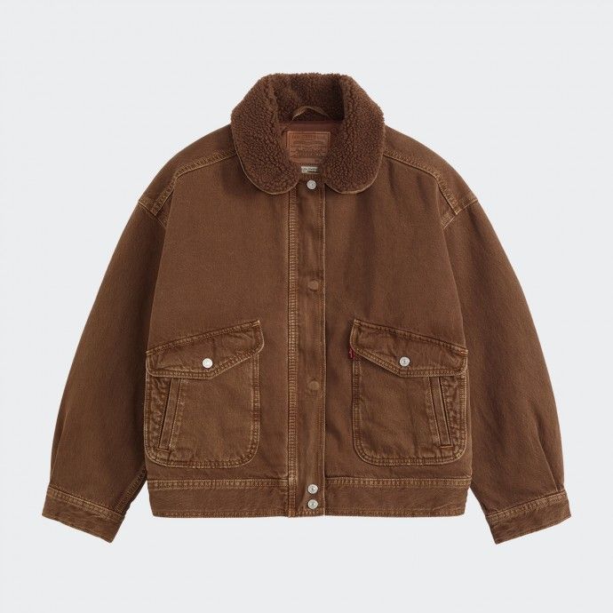 Chaqueta bomber vaquera de corte holgado de Levi's