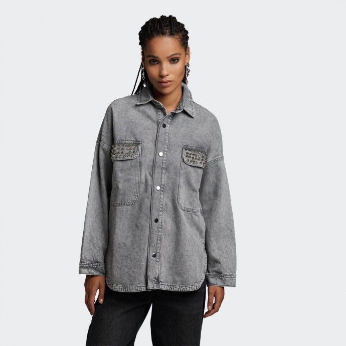 BSB oversize denim shirt