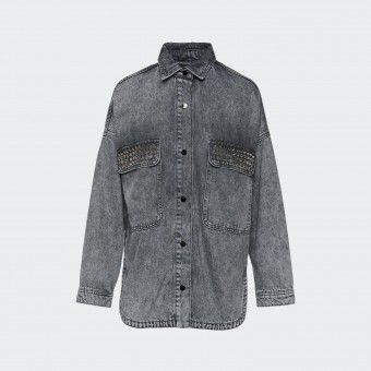 Chemise en jean oversize BSB