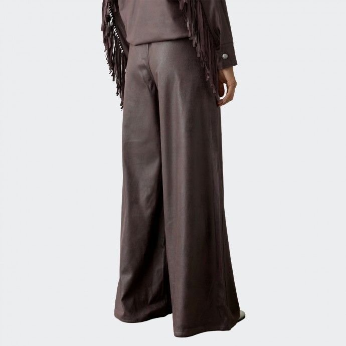 Cal�as Boca de Sino em Couro Sint�tico BSB