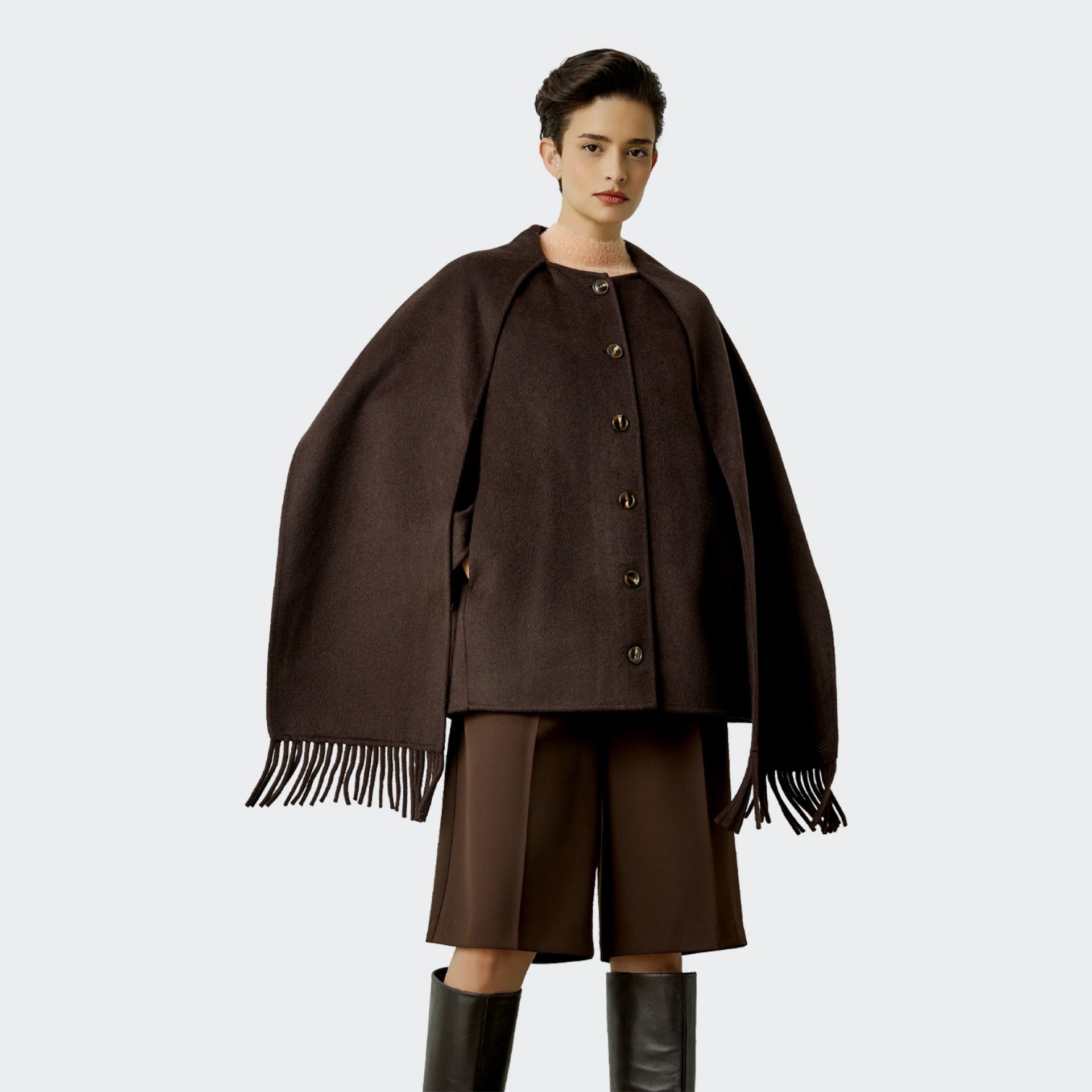 BSB Coat with Scarf