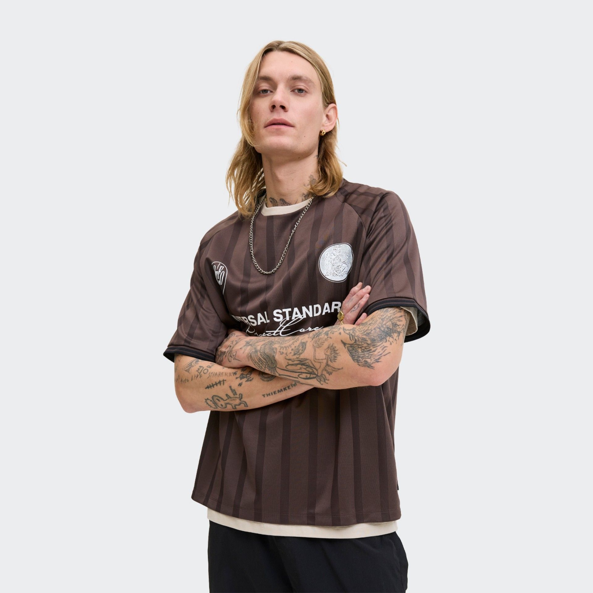 Camiseta de fútbol retro Jack & Jones JCOCOVER