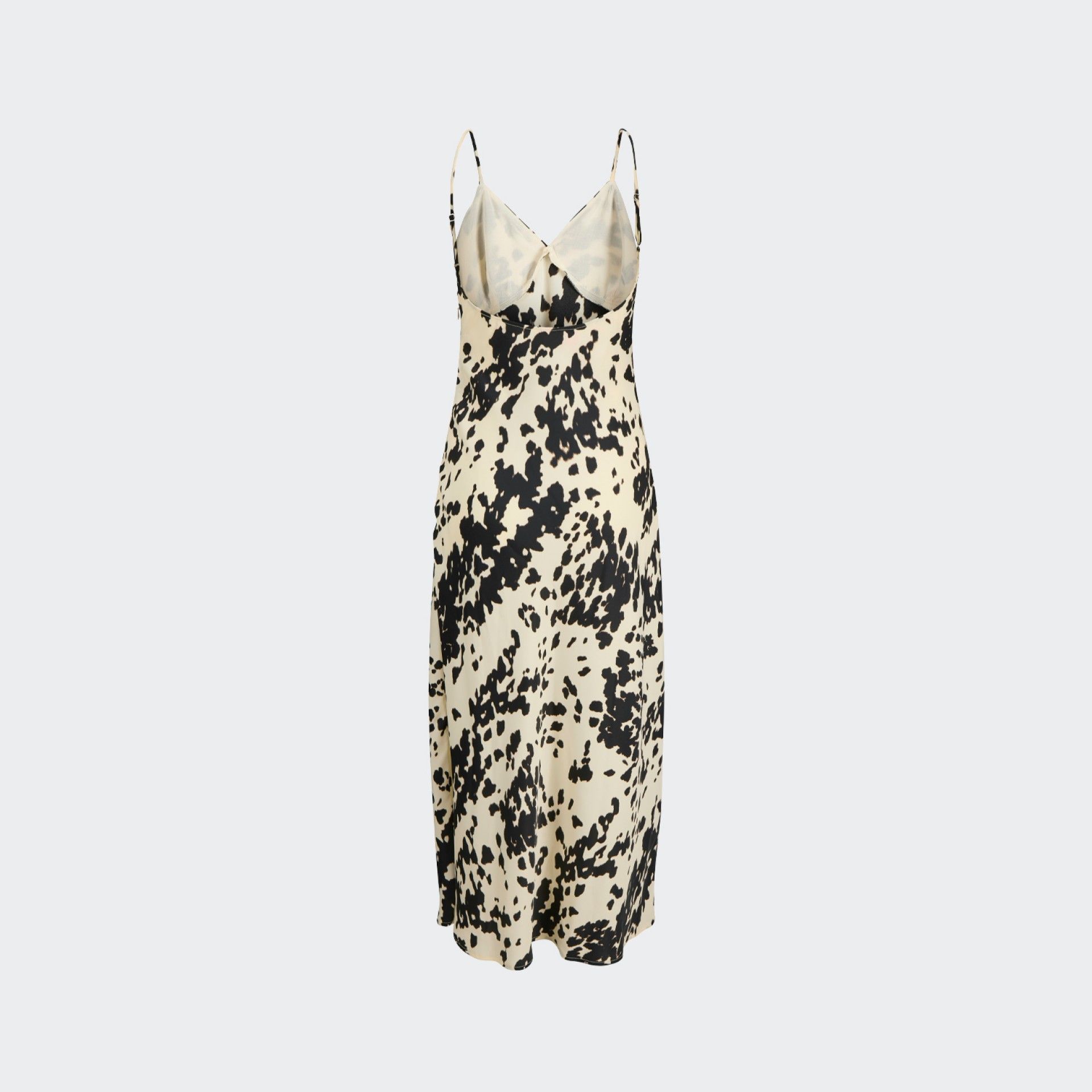 Vestido midi de satén estampado JXBILLY