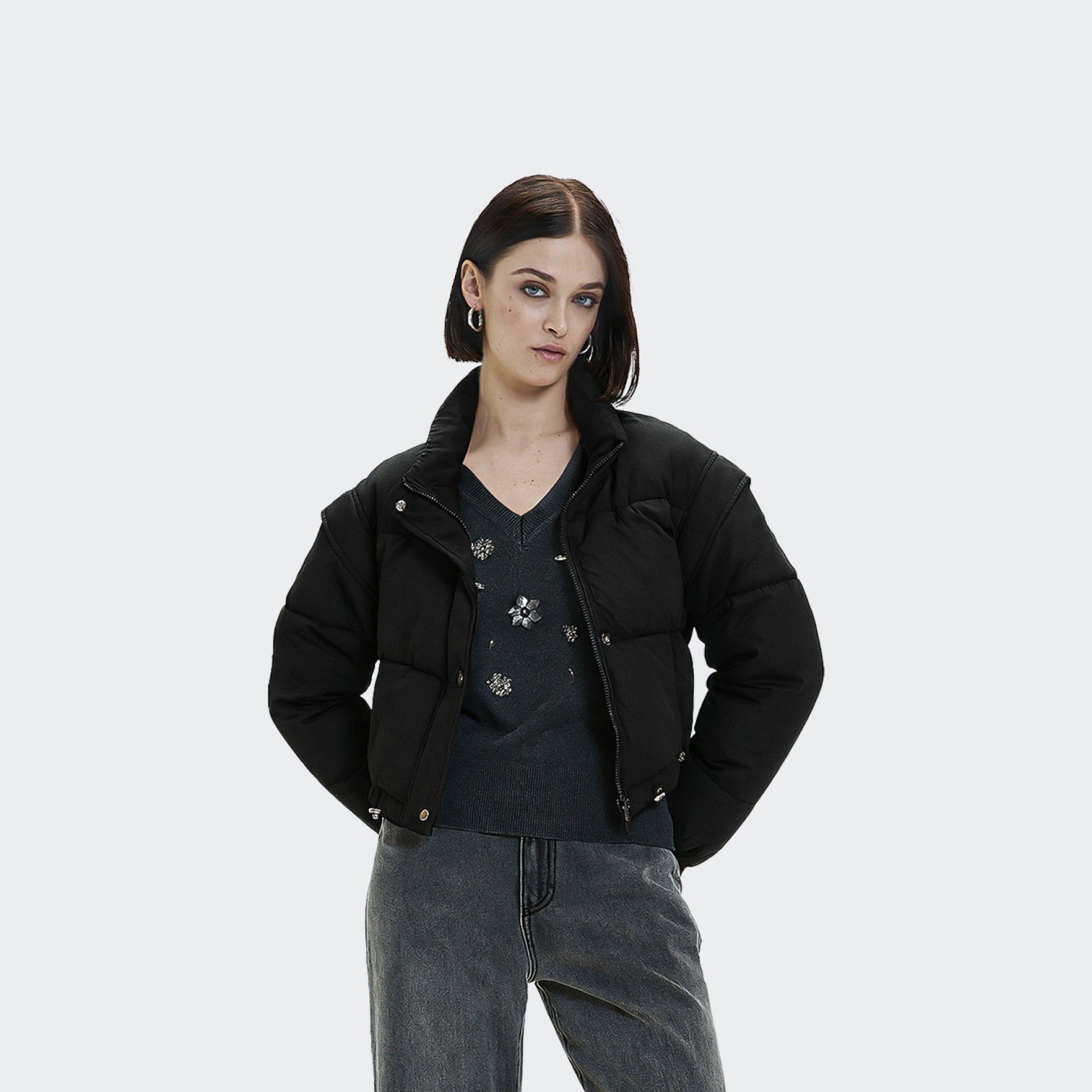 Goa Goa Short Quilted Jacket