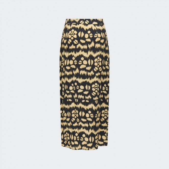 Only Printed Midi Skirt