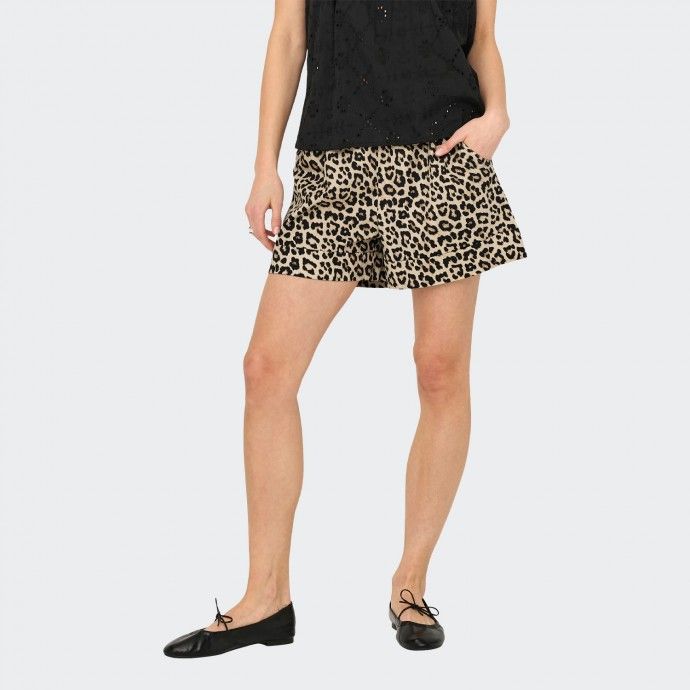Pantalones cortos Animal Print Only ONLLOWA