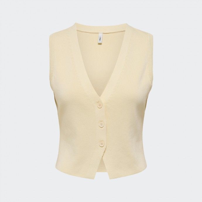 Gilet en maille avec col en V Only ONLALICE