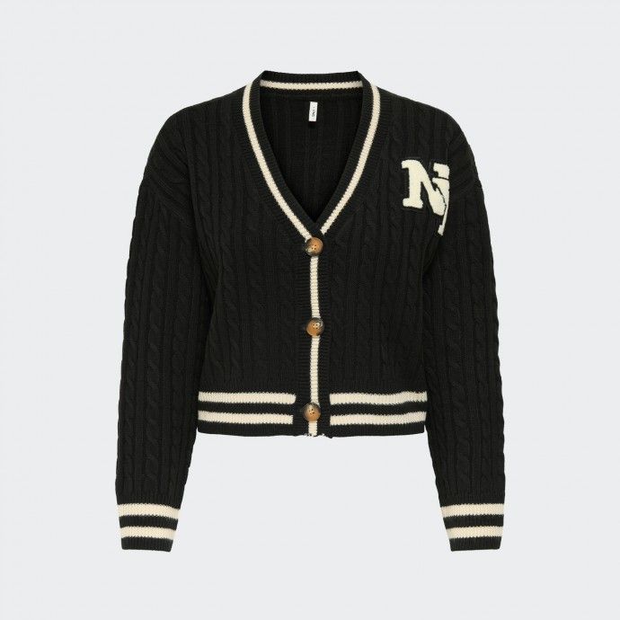 Casaco de Malha com bot�es Only ONLTHALE