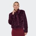 ONLGINNY Only Manteau en fourrure bordeaux ONLGINNY Only Manteau en fourrure bordeaux